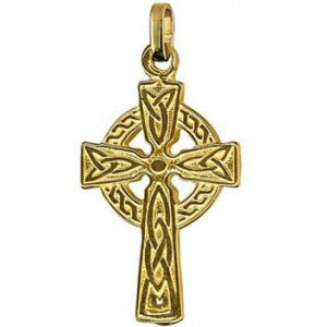 9ct Yellow Gold Cross Pendant