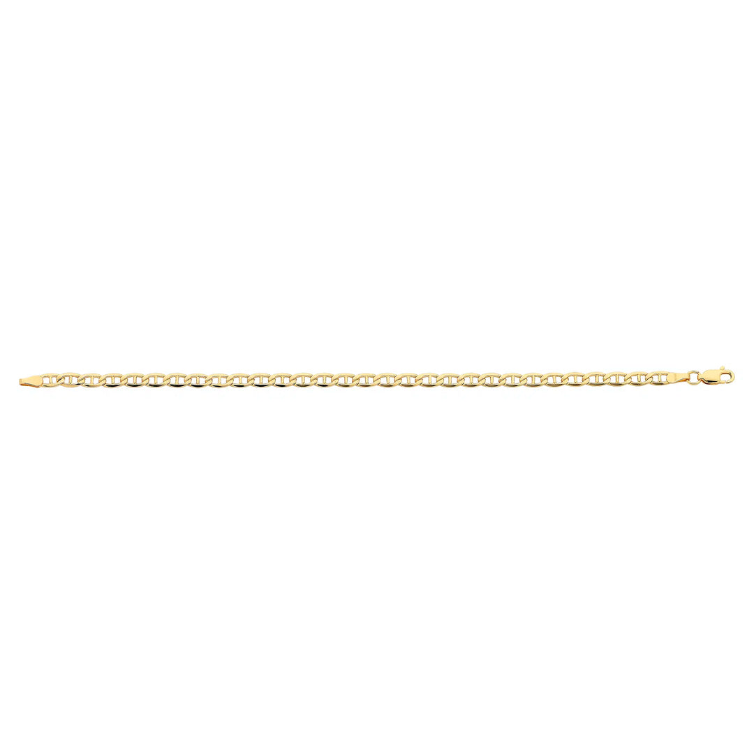 9ct Yellow Gold Silver Filled Bracelet