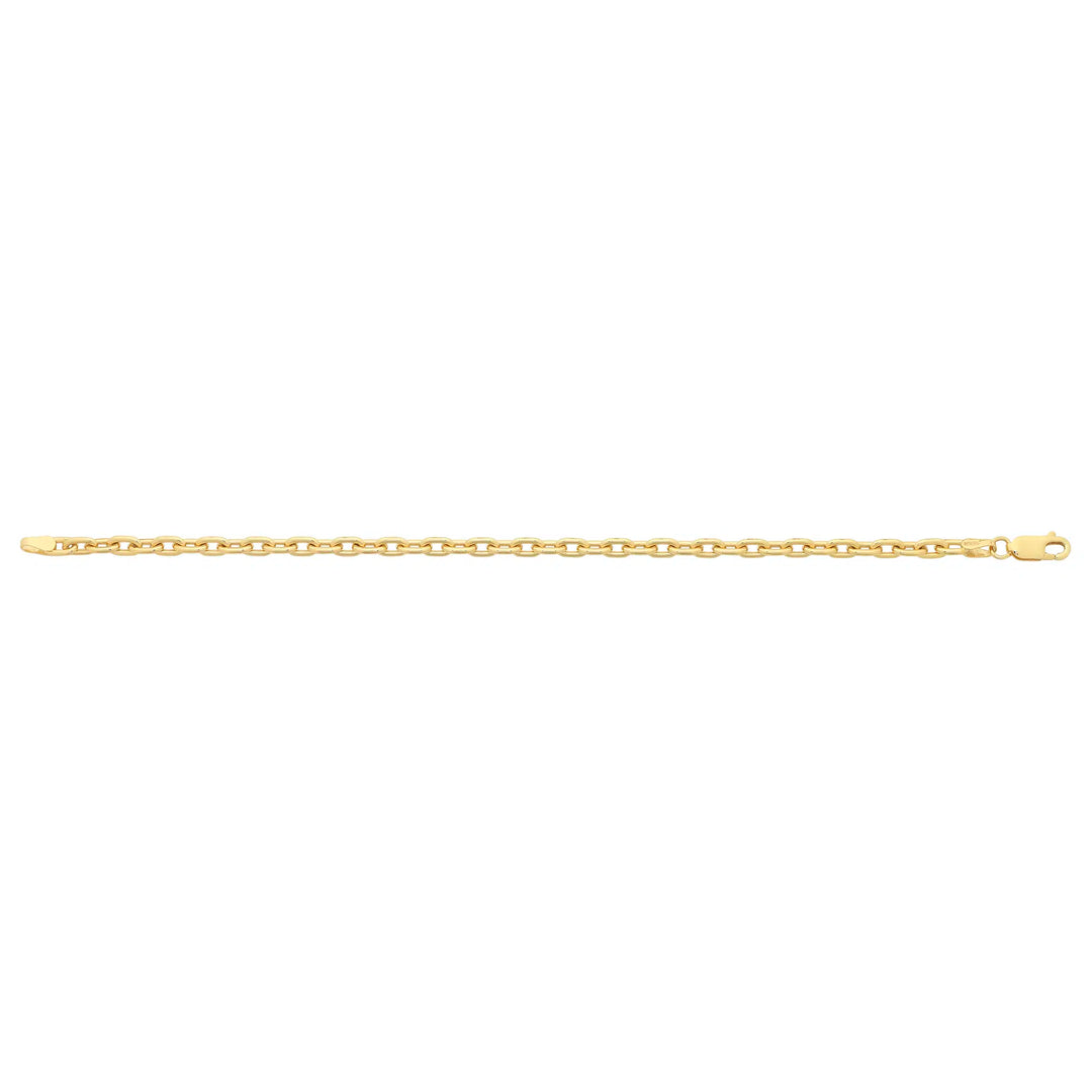 9ct Yellow Gold Silver Filled Bracelet
