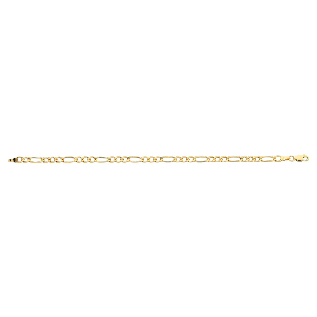 9ct Yellow Gold Silver Filled Bracelet