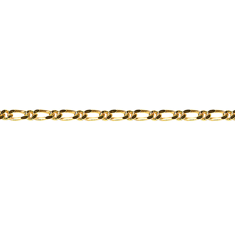 9ct Yellow Gold Figaro Chain