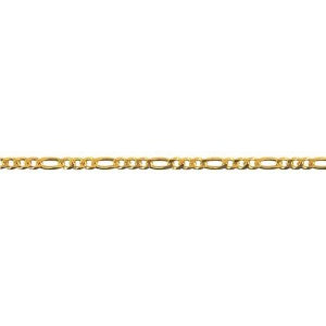 9ct Yellow Gold Figaro Chain