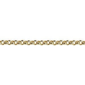 9ct Yellow Gold Belcher Chain 45cms