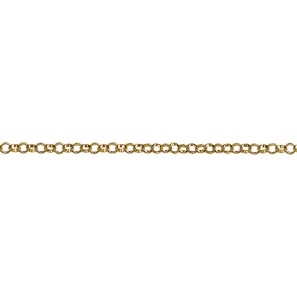 9ct Yellow Gold Belcher Chain 40cms