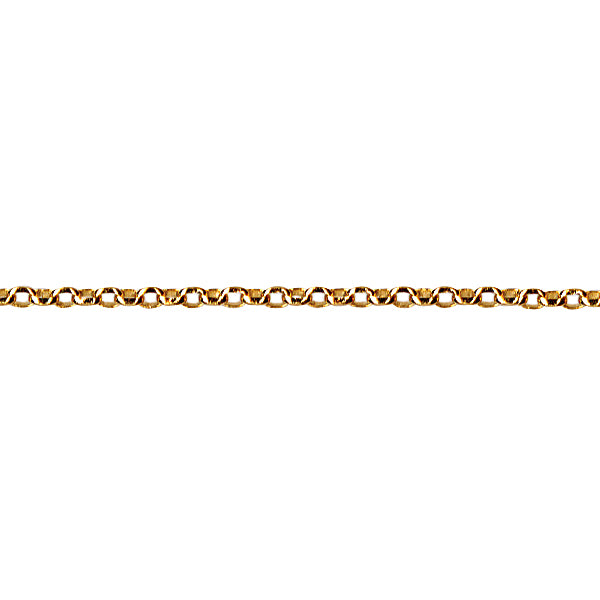 9ct Yellow Gold Belcher Chain 45cms