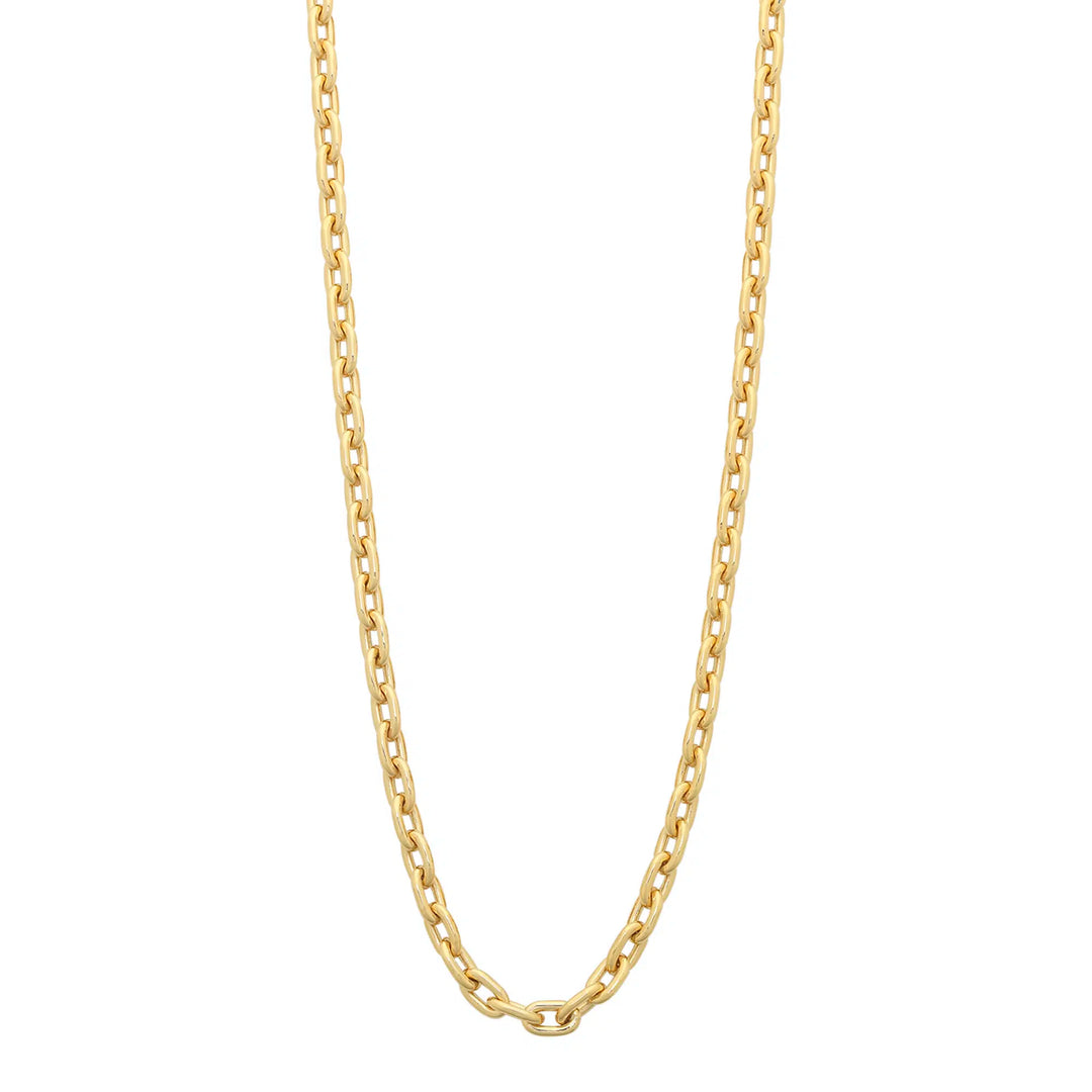 9ct Yellow Gold Silver Filled Chain