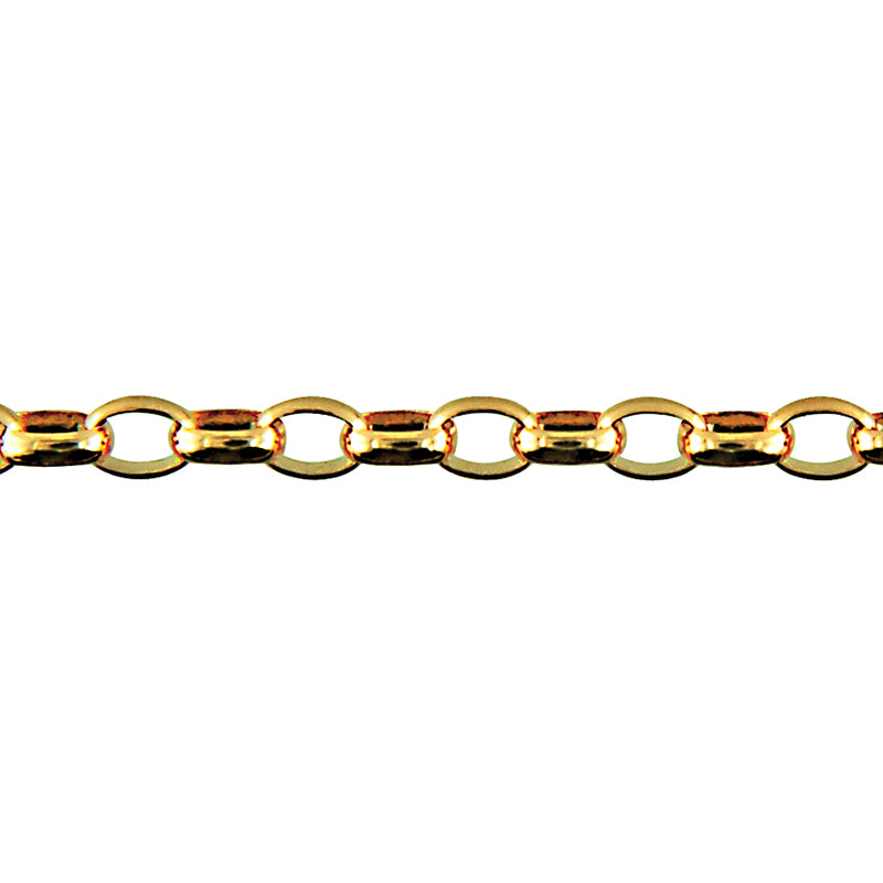 9ct Yellow Gold Belcher Chain
