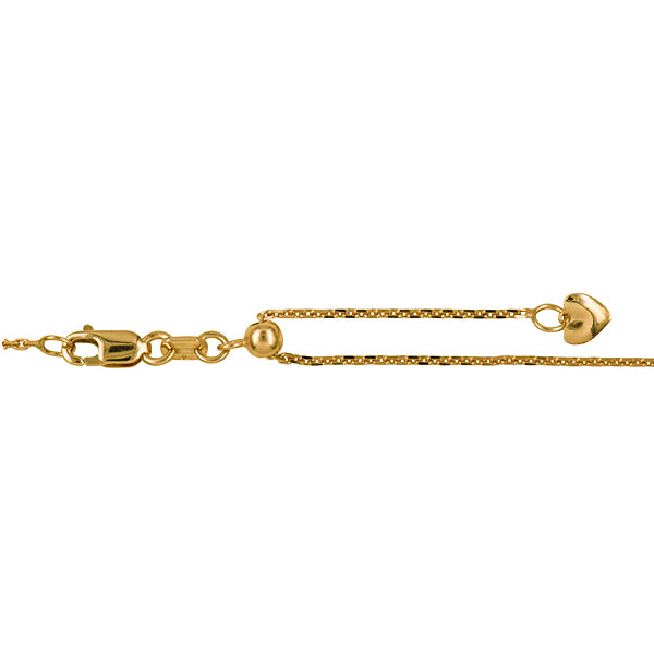 9ct Yellow Gold Cable Chain
