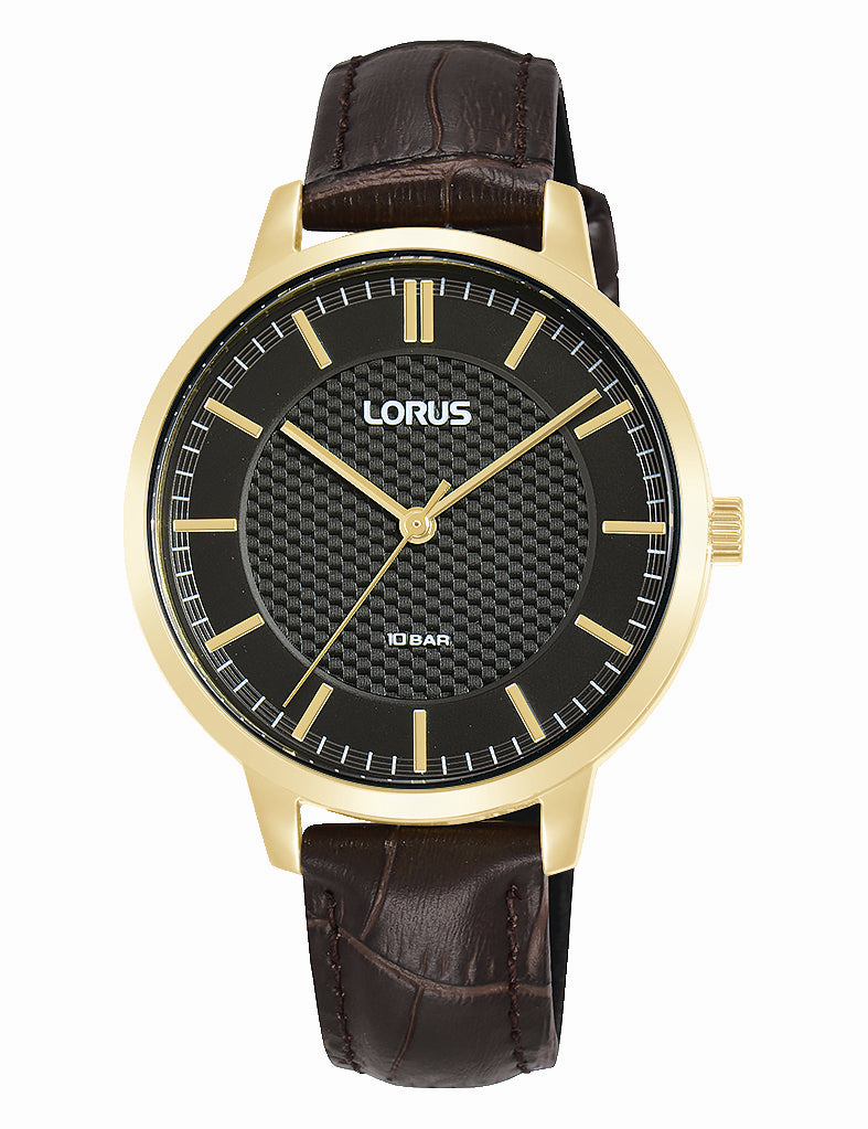 Lorus Ladies Everyday Dress Watch Gold & Black