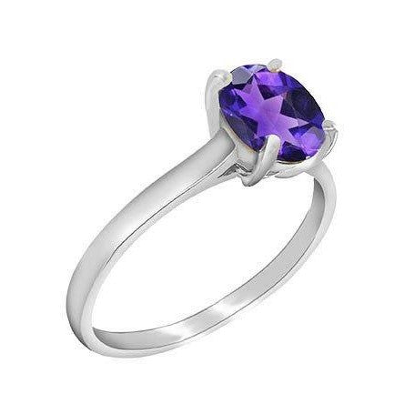 Sterling Silver Amethyst Ring