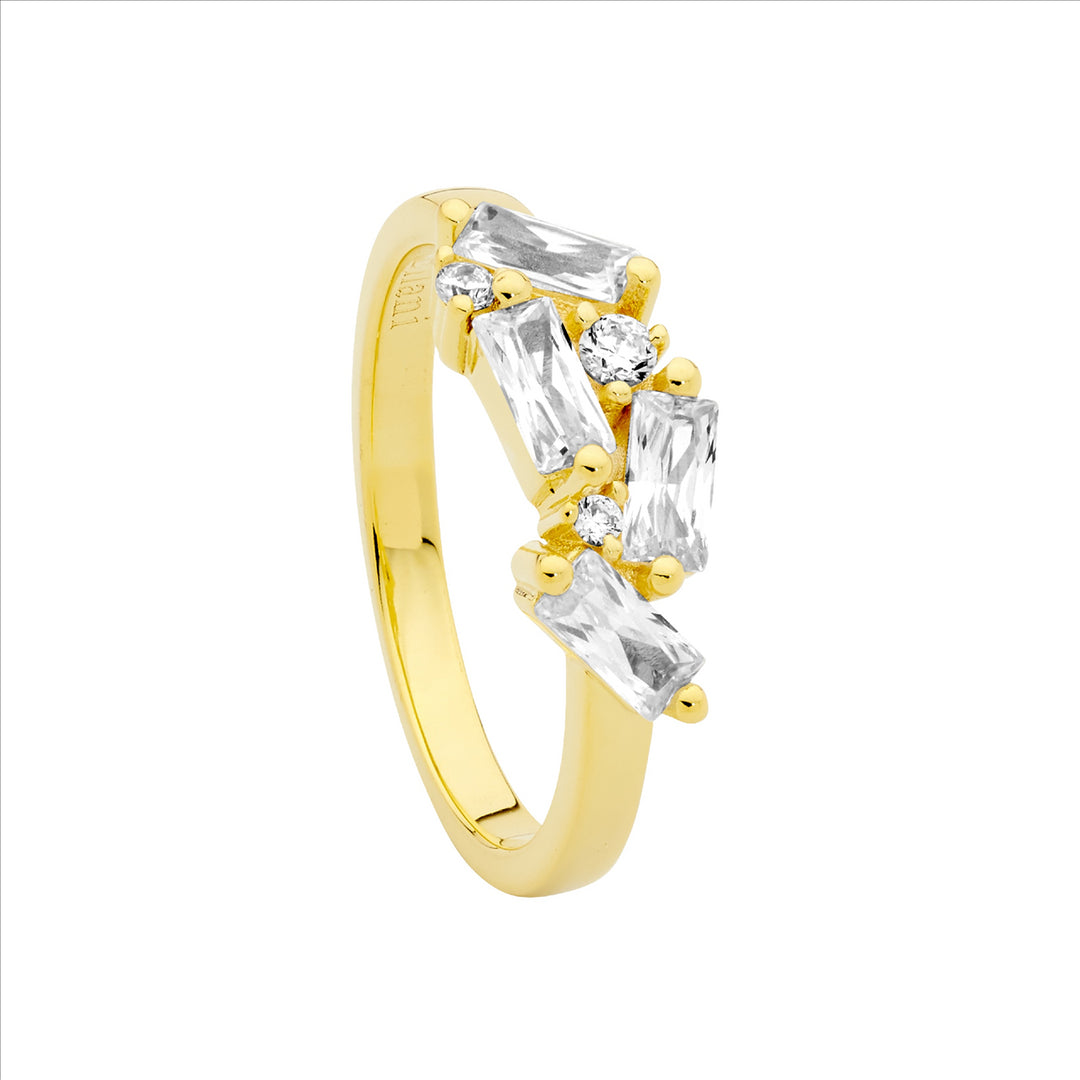 Sterling Silver Cubic Zirconia Ring