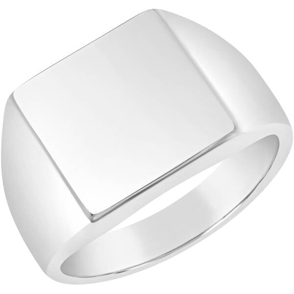 Sterling Silver Gents Signet Ring