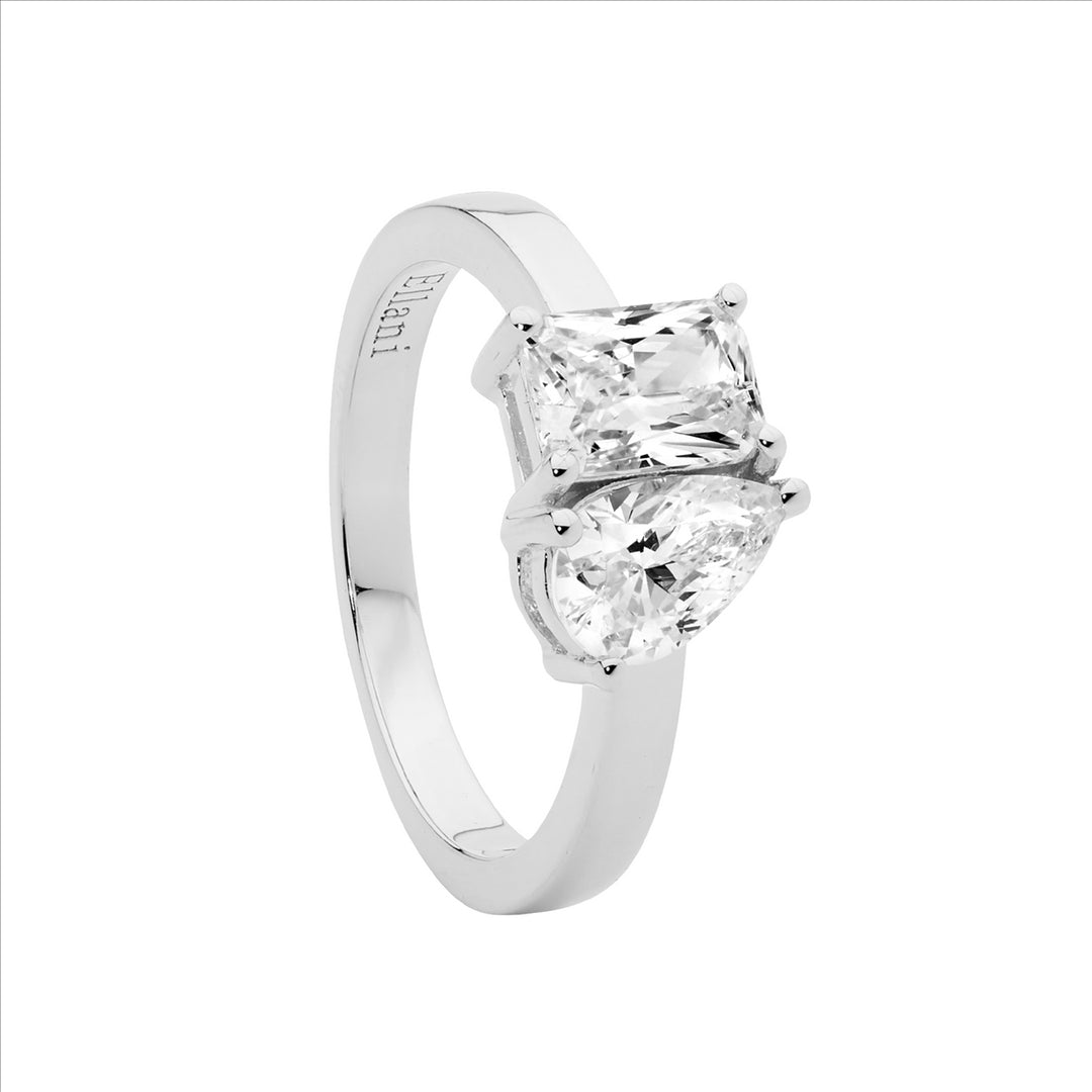 Sterling Silver Cubic Zirconia Ring