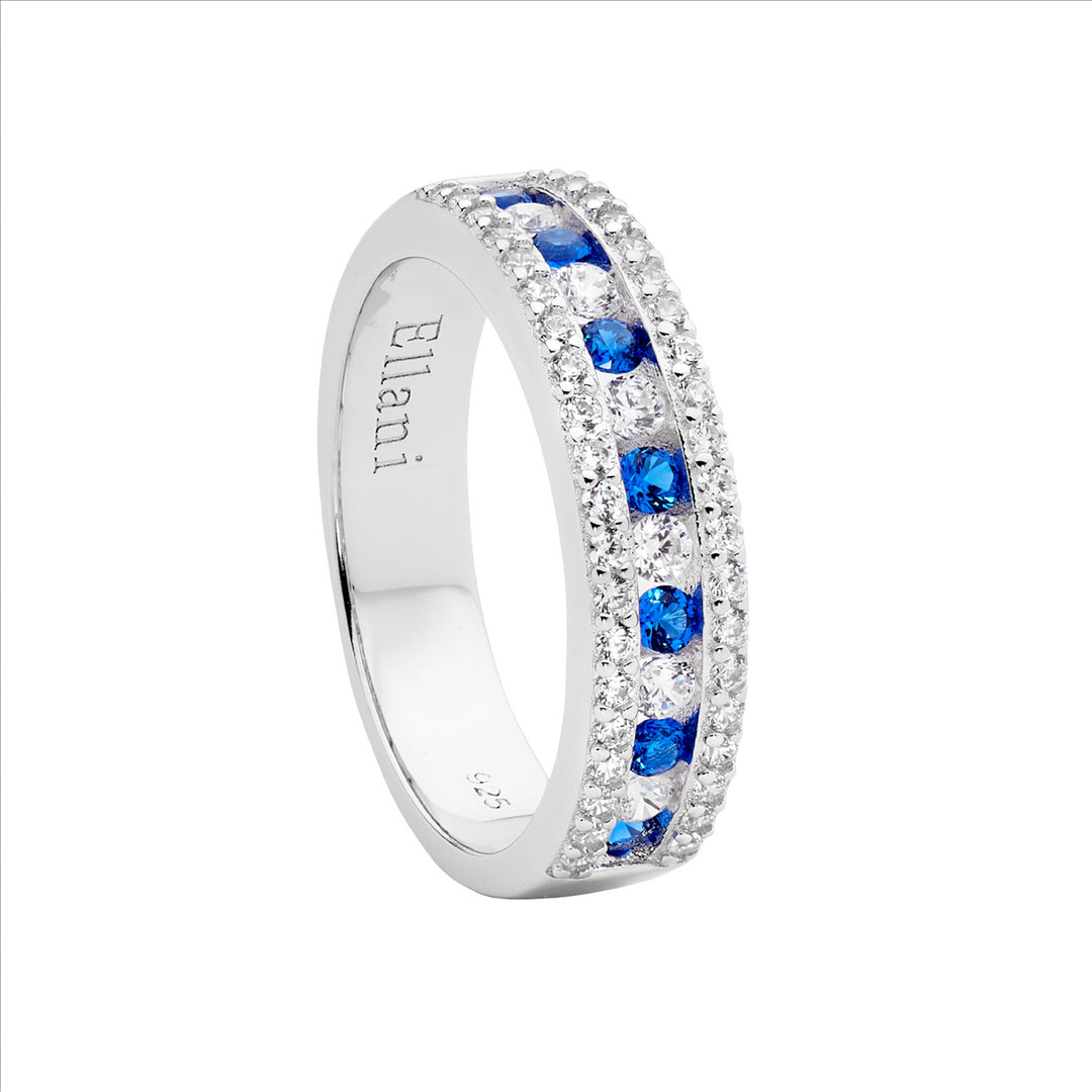 Sterling Silver Cubic Zirconia Ring
