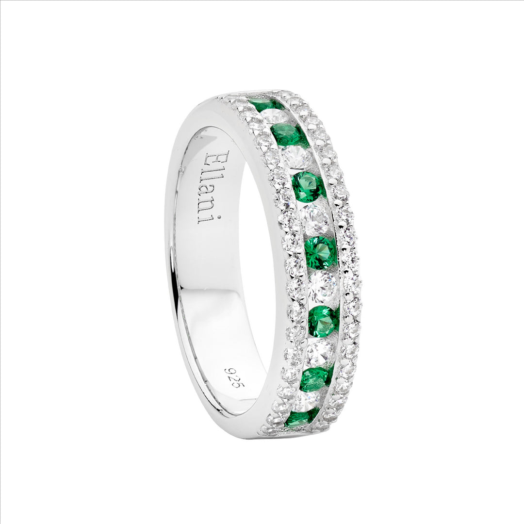 Sterling Silver Cubic Zirconia Ring