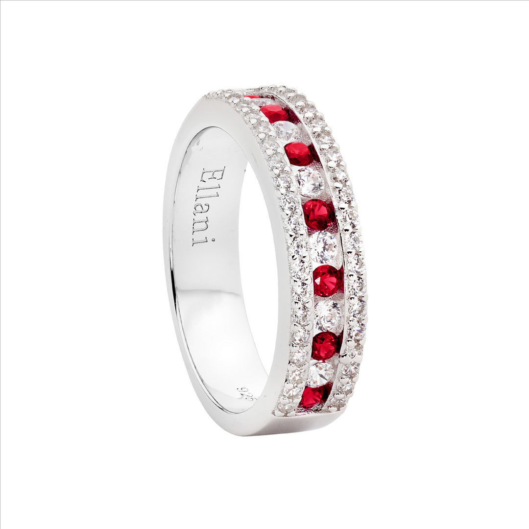 Sterling Silver Cubic Zirconia Ring
