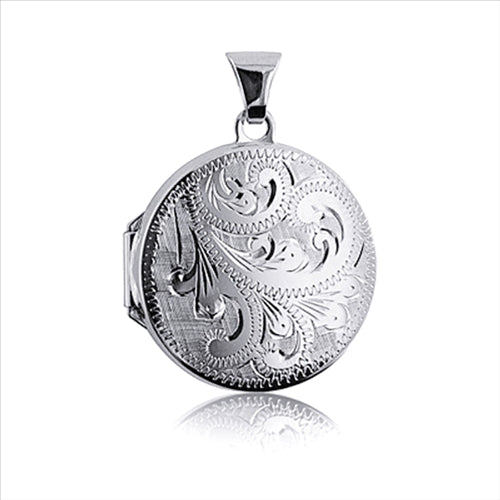 Sterling Silver Locket Pendant