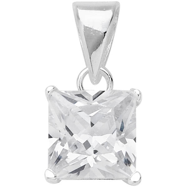 Sterling Silver Cubic Zirconia Pendant