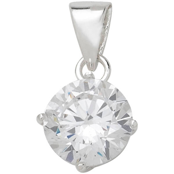 Sterling Silver Cubic Zirconia Pendant