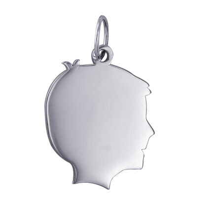 Sterling Silver Engraving Pendant