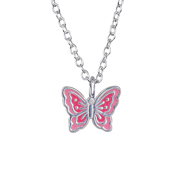 Sterling Silver Butterfly Necklace