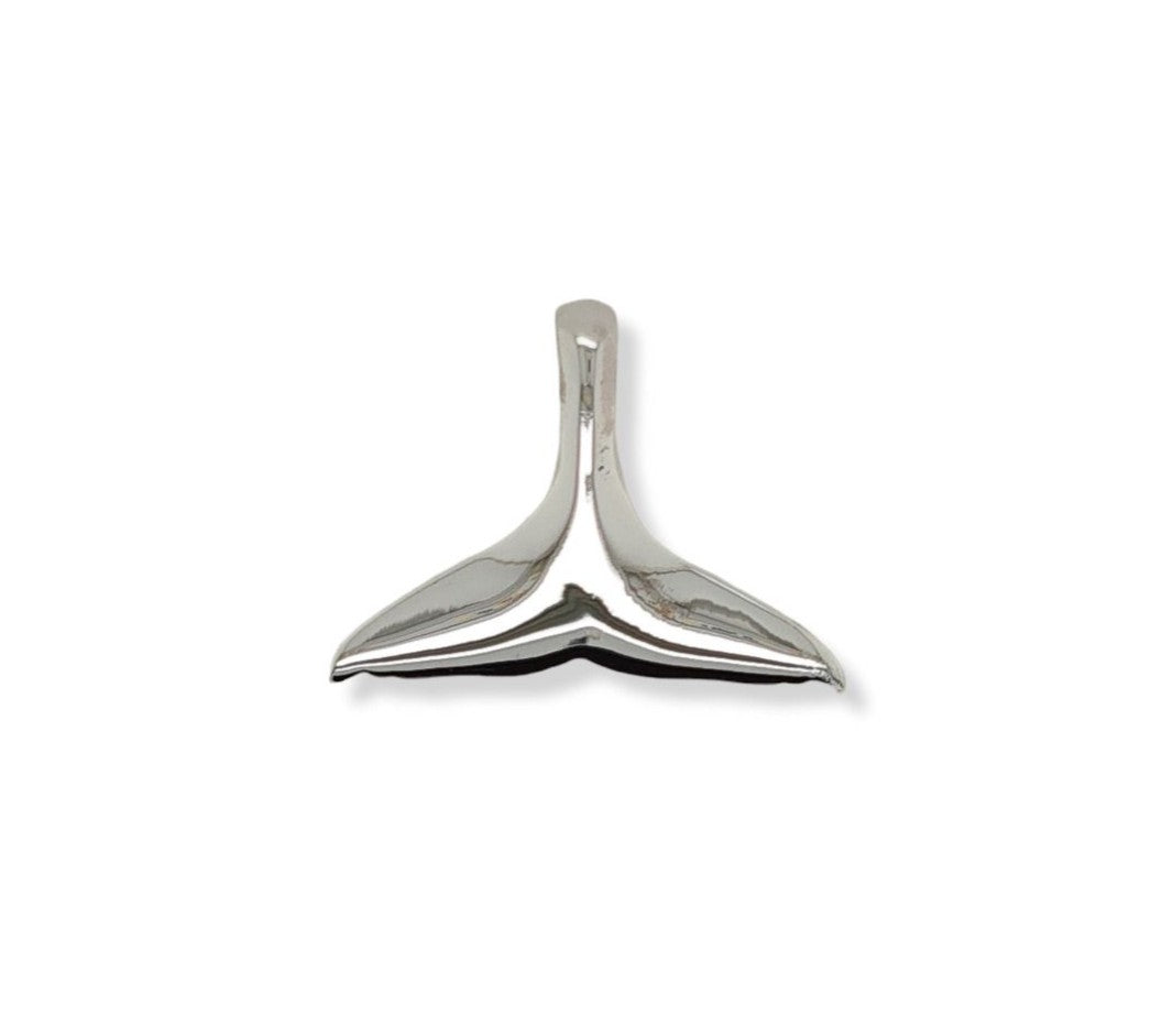 Sterling Silver Wale Tail Pendant