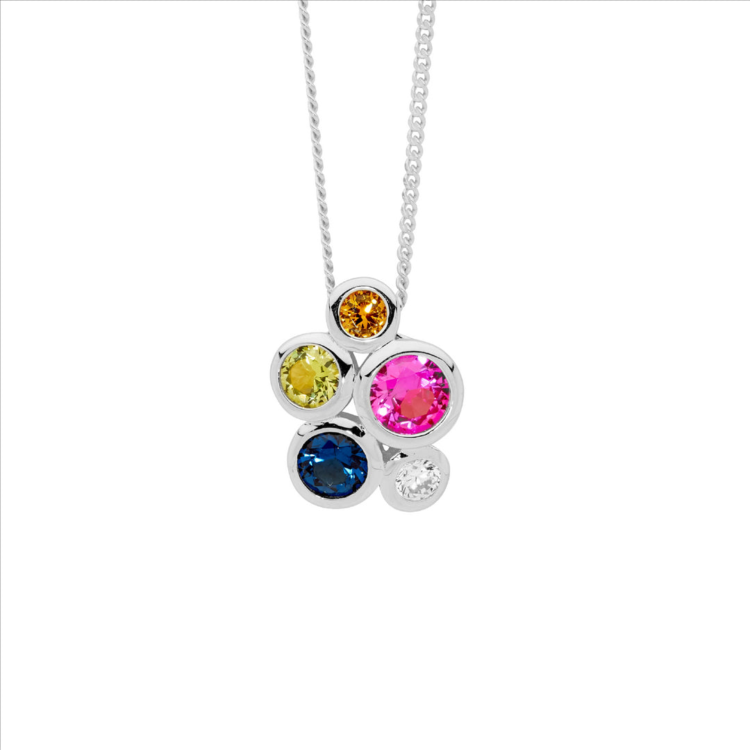 Sterling Silver Cubic Zirconia Necklace