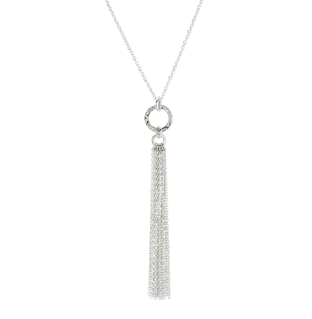 Sterling Silver Tassle Necklace
