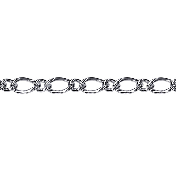 Sterling Silver Figaro Bracelet
