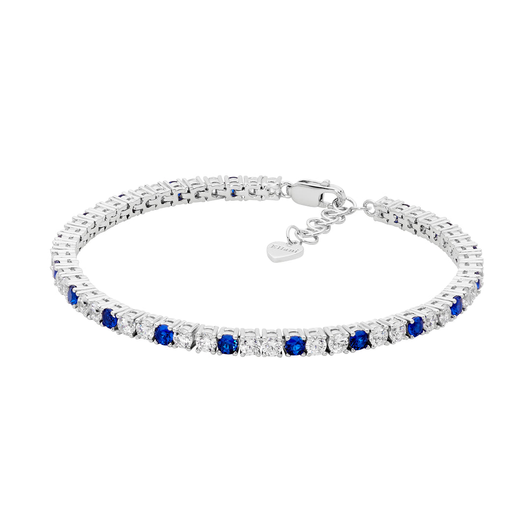 Sterling Silver Cubic Zirconia Tennis Bracelet