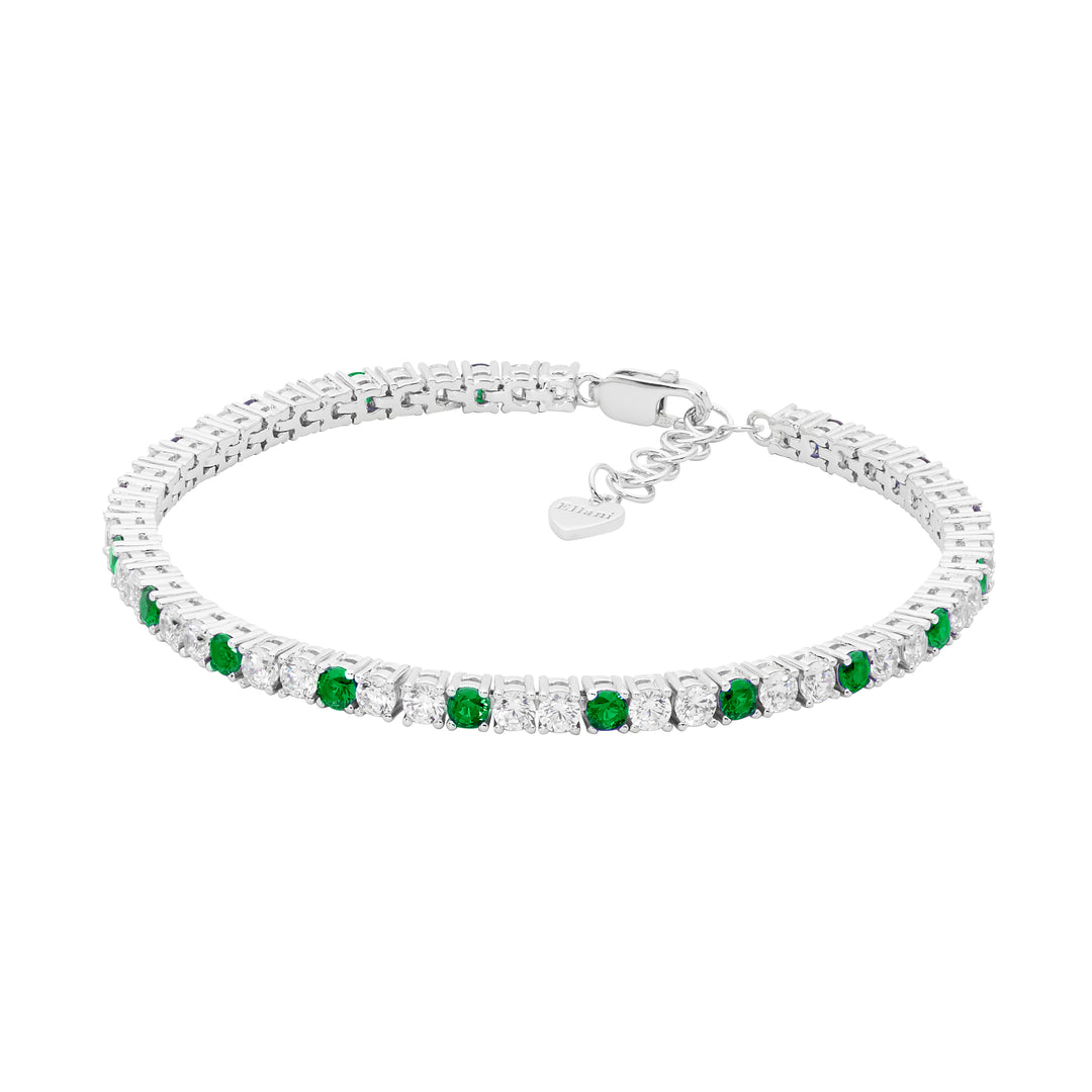 Sterling Silver Cubic Zirconia Tennis Bracelet