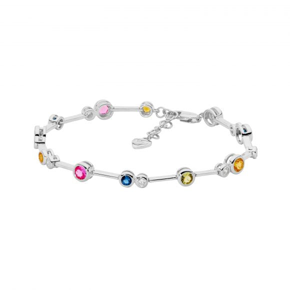 Sterling Silver Cubic Zirconia Bracelet
