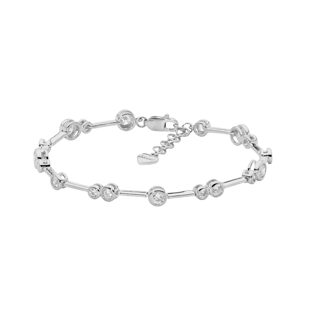 Sterling Silver Cubic Zirconia Bracelet