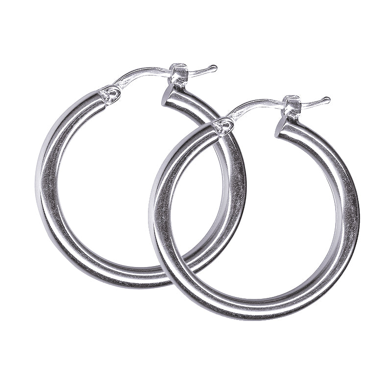 Sterling Silver Hoop Earrings