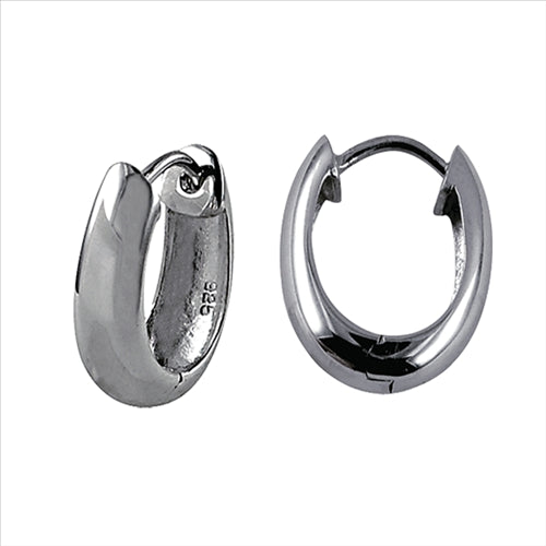 Sterling Silver Huggie Earrings