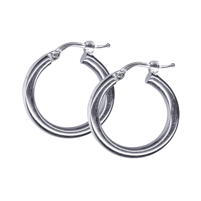 Sterling Silver Hoop Earrings