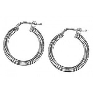Sterling Silver Hoop Earrings