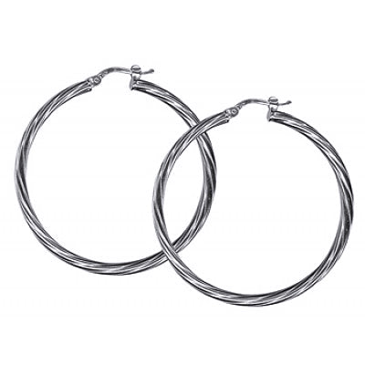 Sterling Silver Hoop Earrings