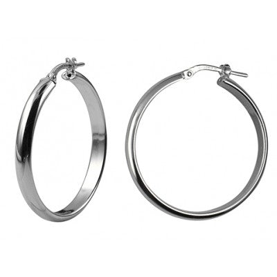 Sterling Silver Hoop Earrings