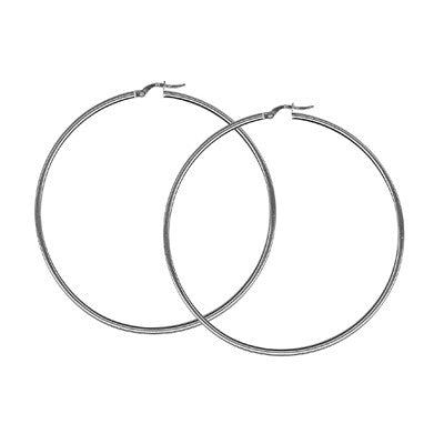 Sterling Silver Hoop Earrings