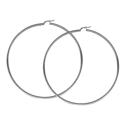 Sterling Silver Hoop Earrings