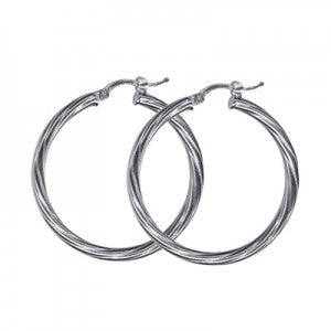 Sterling Silver Hoop Earrings