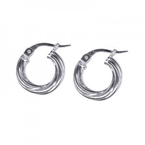 Sterling Silver Hoop Earrings
