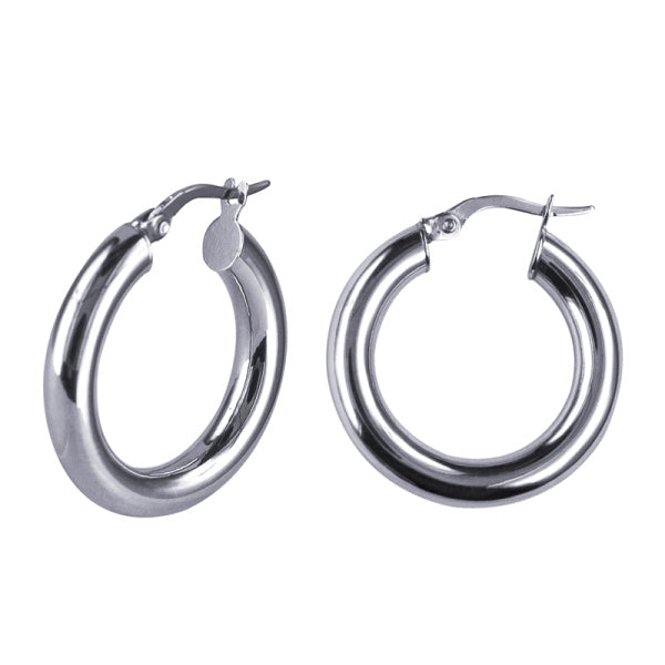 Sterling Silver Hoop Earrings
