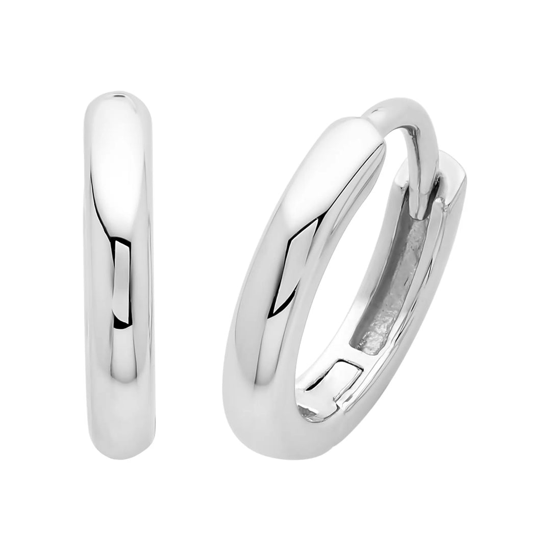 Sterling Silver Huggie Earrings