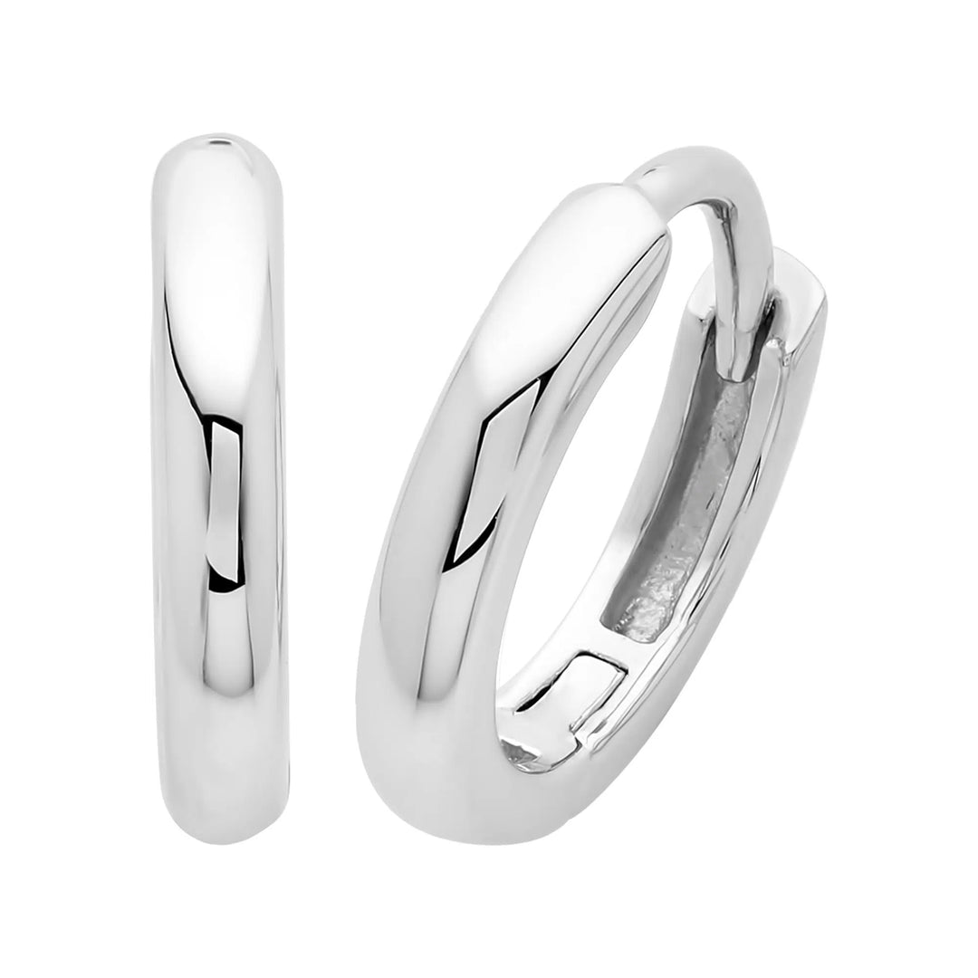 Sterling Silver Huggie Earrings