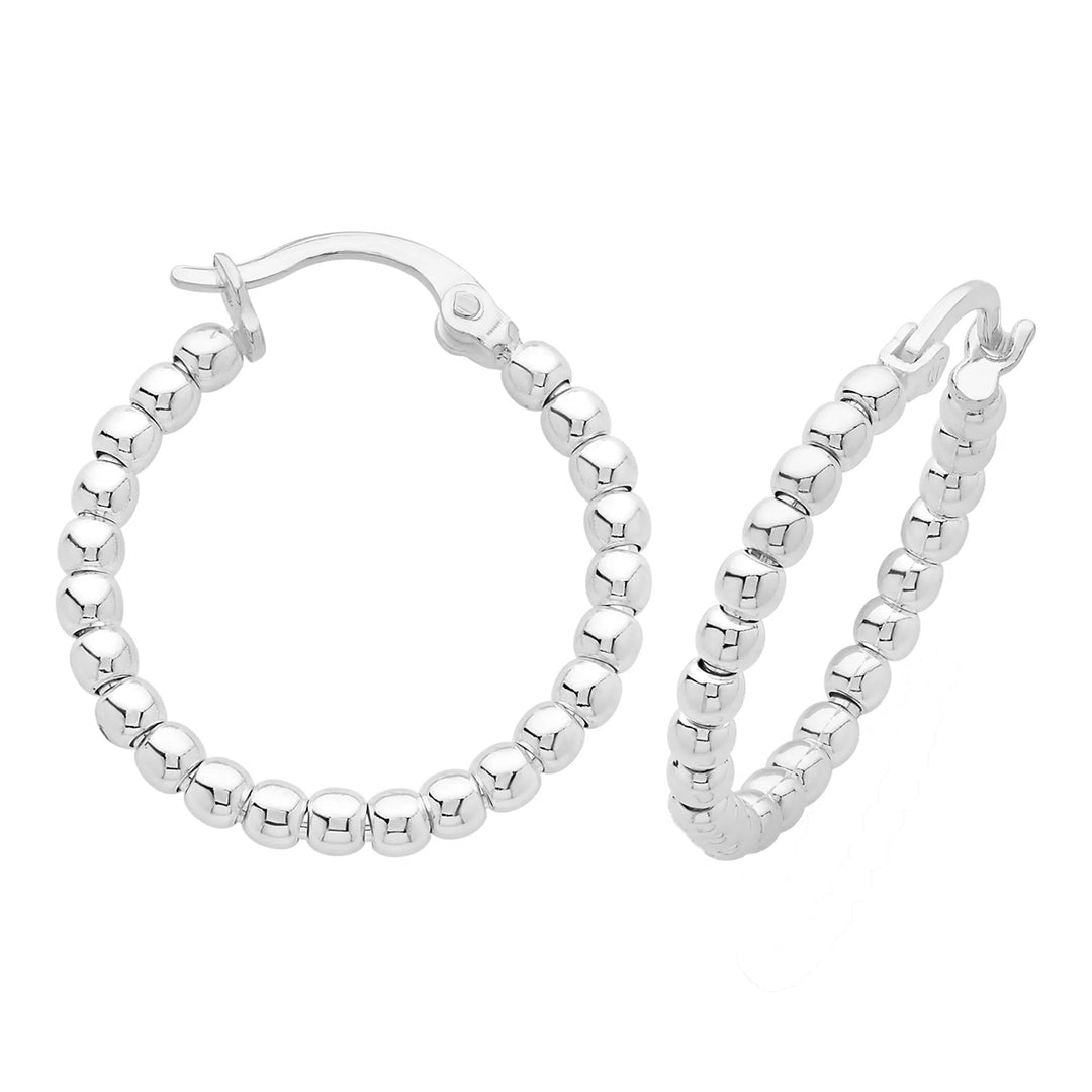 Sterling Silver Hoop Earrings