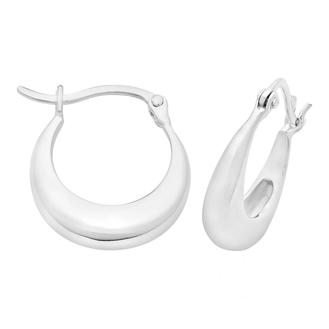 Sterling Silver Hoop Earrings