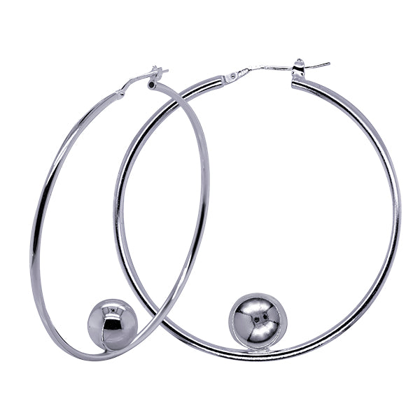 Sterling Silver Hoop Earrings