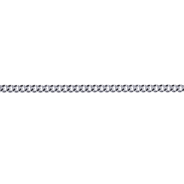 Sterling Silver Curb Chain 40cms